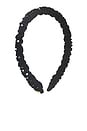 view 3 of 3 Jessie Crystal Embellished Headband in Jet
