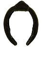 view 3 of 3 Velvet Knotted Headband in Alpine