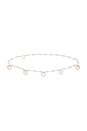 view 1 of 3 Heart Charm Chain Belt in Mother Of Pearl