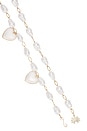 view 3 of 3 Heart Charm Chain Belt in Mother Of Pearl
