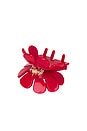 view 2 of 2 Daisy Claw Clip in Fire