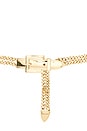 view 2 of 2 Buckle Chain Belt in Gold