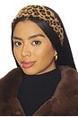 view 1 of 3 Brigitte Faux Pony Hair Headband in Leopard