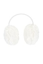 view 1 of 2 Faux Fur Pearl Earmuffs in Ivory