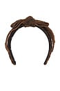 view 1 of 2 BARDOT 헤드밴드 in Espresso