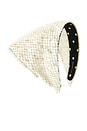view 1 of 2 Headband in White Sequin