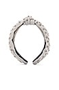 view 2 of 3 Crystal Headband in Silver Crystal