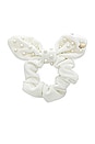 view 2 of 2 Pearl Scrunchie in Ivory