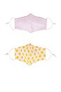 view 2 of 3 Set of 2 Face Masks in Pastel