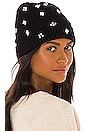 view 1 of 3 Pearl Cluster Beanie in Jet