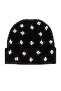 view 3 of 3 Pearl Cluster Beanie in Jet