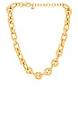 view 2 of 3 Oversized Chain Necklace in Gold