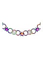 view 2 of 2 Crystal Star Link Necklace in Disco Fever