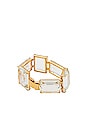 view 2 of 2 BRAZALETE ALTERNATING CRYSTAL in Crystal
