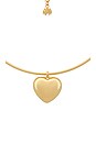 view 2 of 2 COLLIER RAS DU COU HEART in Gold