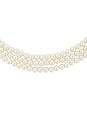 view 2 of 2 Triple Pearl Strand Necklace in Pearl