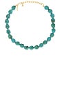 view 1 of 2 Baroque Turquoise Collar Necklace in Turquoise