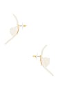 view 2 of 2 Oleander Earring in Mop
