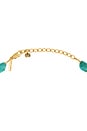 view 2 of 2 Stone Station Necklace in Turquoise Sea