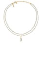 view 1 of 2 Estate Layered Necklace in Pearl