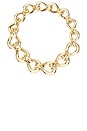 view 1 of 2 Buckle Collar Necklace in Gold