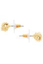 view 2 of 2 Chateau Rope Stud Earrings in Gold