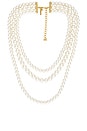 view 1 of 3 COLLIER THREE STRAND in Pearl