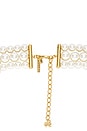 view 3 of 3 COLLIER THREE STRAND in Pearl