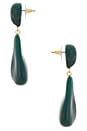 view 2 of 2 Wilma Drop Earrings in Pine Green