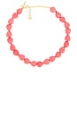 view 1 of 3 COLLAR GARGANTILLA BAROQUE in Coral