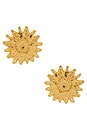 view 1 of 2 Soleil Stud Earrings in Gold