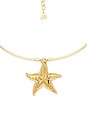 view 2 of 2 COLLAR COLGANTE STARFISH in Gold