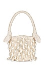 view 1 of 4 Beatrix Baroque Pearl Bag in Ivory