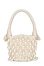 view 2 of 4 Beatrix Baroque Pearl Bag in Ivory