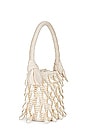 view 3 of 4 Beatrix Baroque Pearl Bag in Ivory