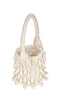view 4 of 4 Beatrix Baroque Pearl Bag in Ivory