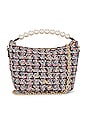 view 1 of 5 Hazel Top Handle Bag in Multi Tweed