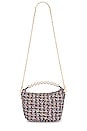view 5 of 5 Hazel Top Handle Bag in Multi Tweed
