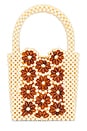 view 1 of 4 Daisy Beaded Mini Bag in Amber