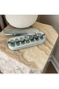 view 4 of 4 X Revolve Green Jade Marble Pill Box in 