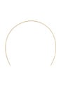 view 3 of 5 Liv Petite Metal Headband in Gold