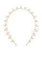 view 2 of 5 Nikki Pearl Exes Headband in Gold