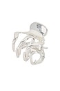 view 1 of 4 Selene Claw Clip in Silver
