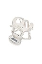 view 2 of 4 Selene Claw Clip in Silver