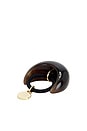 view 2 of 2 Marble Mini Dome Pony Cuff in Tortoise