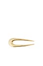 view 1 of 2 Glossy Mini Hair Pin in Gold