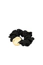 view 1 of 2 Inara Pendant Scrunchie in Black