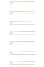 view 1 of 2 Hair Pin Set Of 7 in Pearl