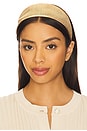 view 1 of 3 Giselle Sheer Wide Headband in Gold