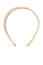 view 3 of 3 Giselle Sheer Wide Headband in Gold